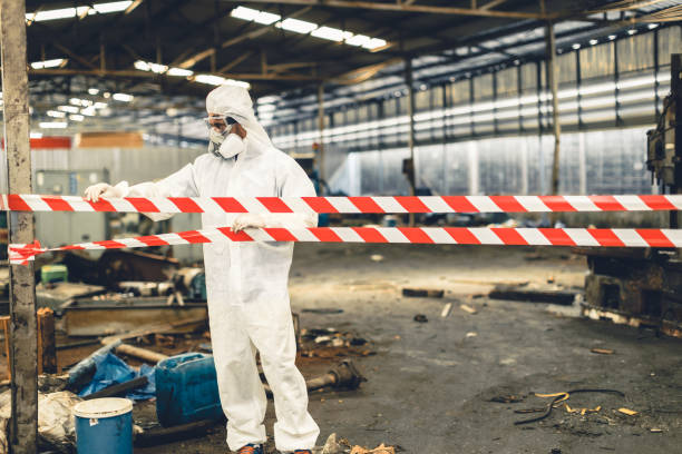Professional Drug Lab Cleanup technician working in Tea, SD